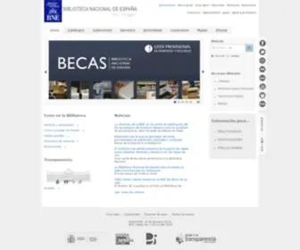 Bne.es(Página de Inicio) Screenshot