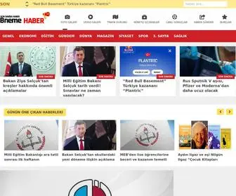 Bneme.com(Haberler, Son Dakika Haberleri ve Güncel Haber) Screenshot