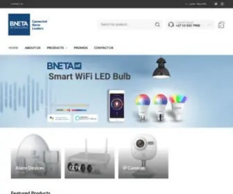 Bneta.co.za(Connected Home Solution Provider) Screenshot