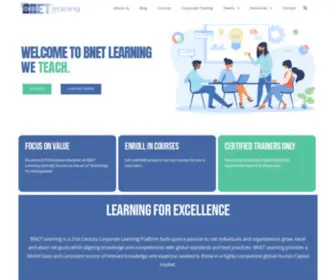 Bnetlearning.com(BNET Learning) Screenshot