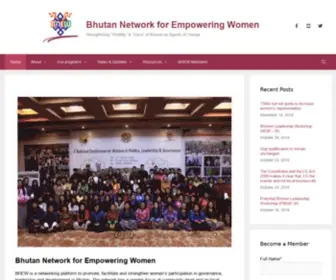 Bnew.bt(Bhutan Network for Empowering Women) Screenshot