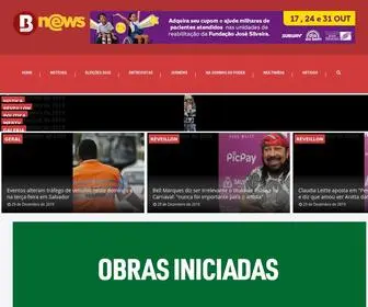 Bnews.com.br(Últimas notícias do portal mais ágil da Bahia) Screenshot