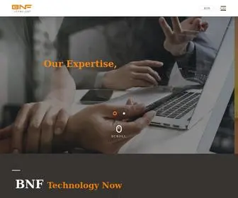 BNftech.com(BNF테크놀로지(주)) Screenshot