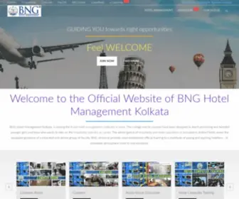 BNgkolkata.com(Hotel Management) Screenshot
