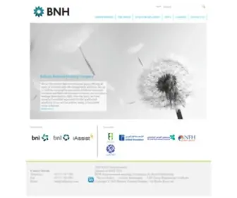 BNHgroup.com(Bahrain National Holding) Screenshot