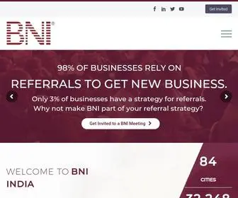 Bni-India.in(BNI INDIA) Screenshot