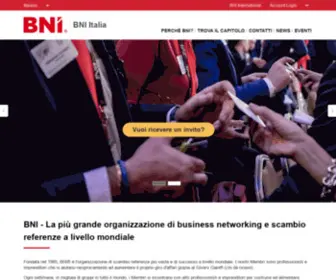 Bni-Italia.com(Bni Italia) Screenshot