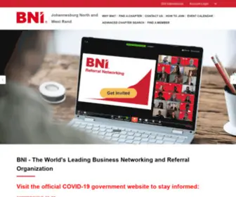 Bni-JHB.co.za(BNI) Screenshot