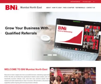 Bni-Mumbainortheast.in(Bni Mumbainortheast) Screenshot