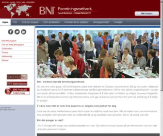 Bniconnect.no(BNI Norge) Screenshot