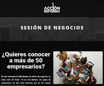 Bniaccionreforma.com(BNI) Screenshot