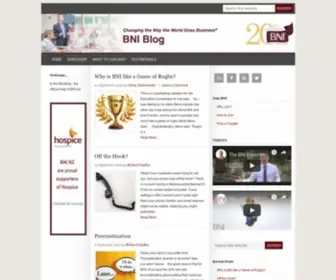 Bniblog.co.nz(This is the blog of BNI (Business Network International) New Zealand) Screenshot