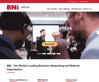 Bni.co.uk(Global Network®) Screenshot