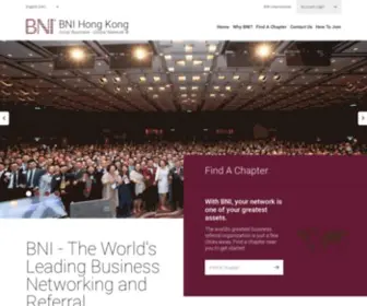 Bni.hk(BNI: Largest Referral Organization) Screenshot