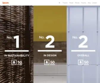 Bnim.com(Architecture firm with a focus on sustainable architecture. Inc) Screenshot