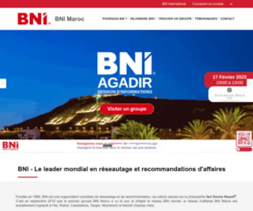 Bni.ma(Hébergement Web Maroc) Screenshot