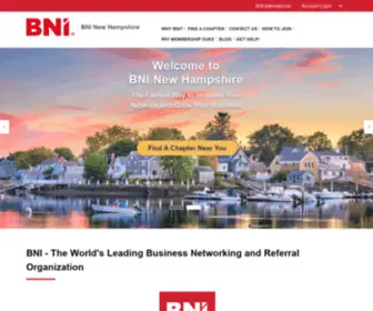 Bninh.com(BNI New Hampshire) Screenshot