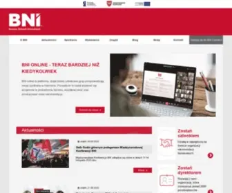 Bnipolska.pl(BNI Polska) Screenshot