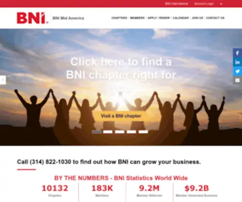 Bnistl.com(Business Network International) Screenshot