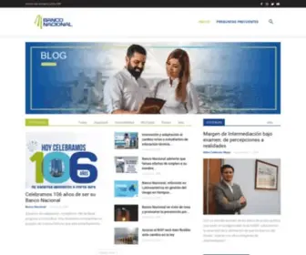 Bnmascerca.com(Blog del Banco Nacional) Screenshot