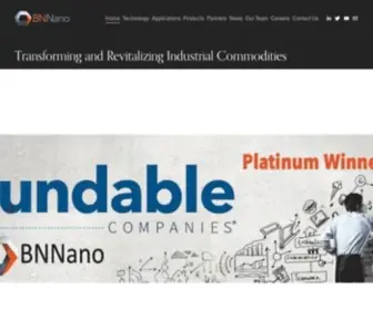 Bnnano.com(BNNano) Screenshot