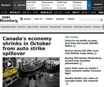 BNNbloomberg.ca(BNN Bloomberg) Screenshot