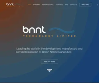 BNNT-Technology.com(BNNT Technology) Screenshot