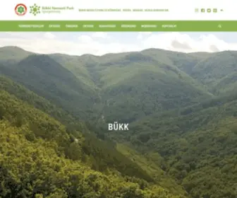 Bnpi.hu(Bükki Nemzeti Park Igazgatóság) Screenshot