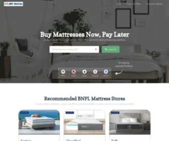 BNPlmattress.com(Buy Mattresses Now) Screenshot