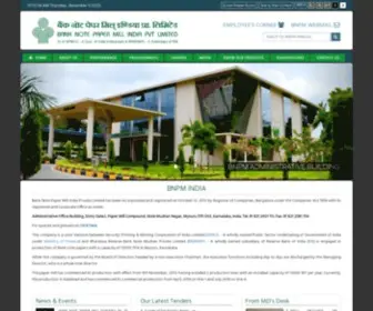 BNpmindia.com(BNPM India Pvt) Screenshot