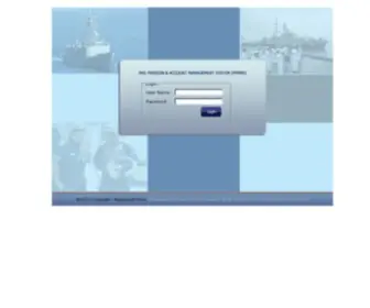 BNppams.org.bd(Bangladesh Navy) Screenshot