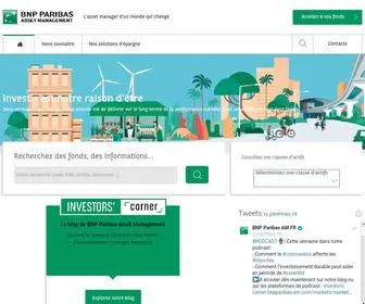 BNpparibas-AM.lu(BNP Paribas Asset Management) Screenshot