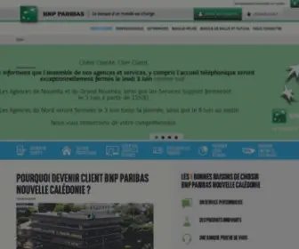 BNpparibas.nc(Particuliers) Screenshot