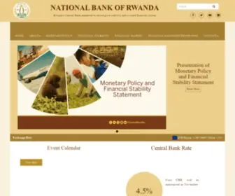 BNR.rw(The National Bank of Rwanda) Screenshot