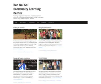 BNSCLC.org(Ban Nai Soi Community Learning Center) Screenshot