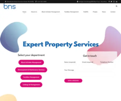 BNS.co.uk(Property services) Screenshot