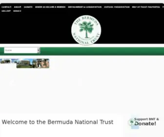 BNT.bm(The Bermuda National Trust) Screenshot