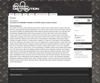 BNW-Distribution.com(BNW Distribution Your partner for the BROADEST) Screenshot