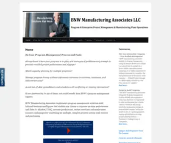 Bnwassociates.com(Provides solutions for New Product Development and Tool) Screenshot