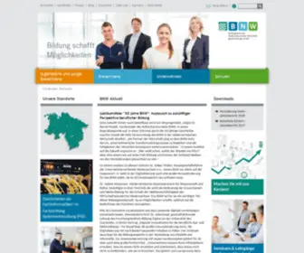 BNW.de(Bildungswerk der Niedersächsischen Wirtschaft gemeinnützige GmbH) Screenshot