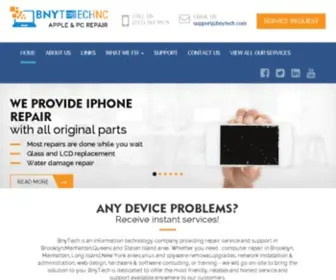 BNytech.com(Computer repair New York Laptop repair NY Brooklyn Manhattan Staten Island) Screenshot