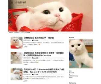 BO-BO-BO.com(台北在住人氣圓滾貓波波) Screenshot