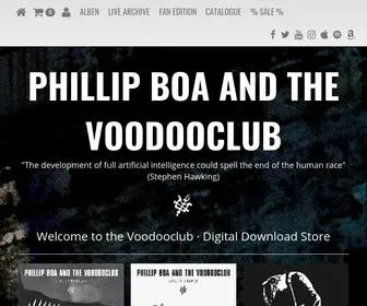 Boa-Digital.net(PHILLIP BOA & THE VOODOOCLUB) Screenshot