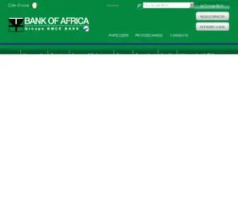Boacoteivoire.com(BANK OF AFRICA) Screenshot