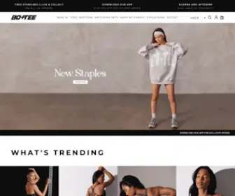 Boandtee.com(Women's Activewear) Screenshot