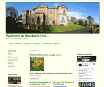 Boarbankhall.org.uk(Boarbank) Screenshot