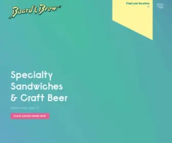Boardandbrew.com(Board and Brew) Screenshot