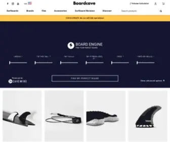 Boardcave.com(The Surfers Store) Screenshot