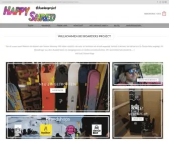 Boarders-Project.com(Boarders Project Boardshop #happyshred #boardersproject) Screenshot