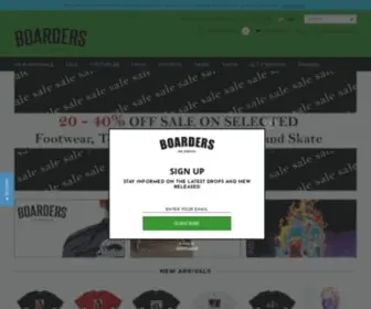 Boardersla.com(Skateboarding, Snowboarding, Lifestyle, And More) Screenshot